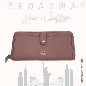 Coach Tan Leather Wallet